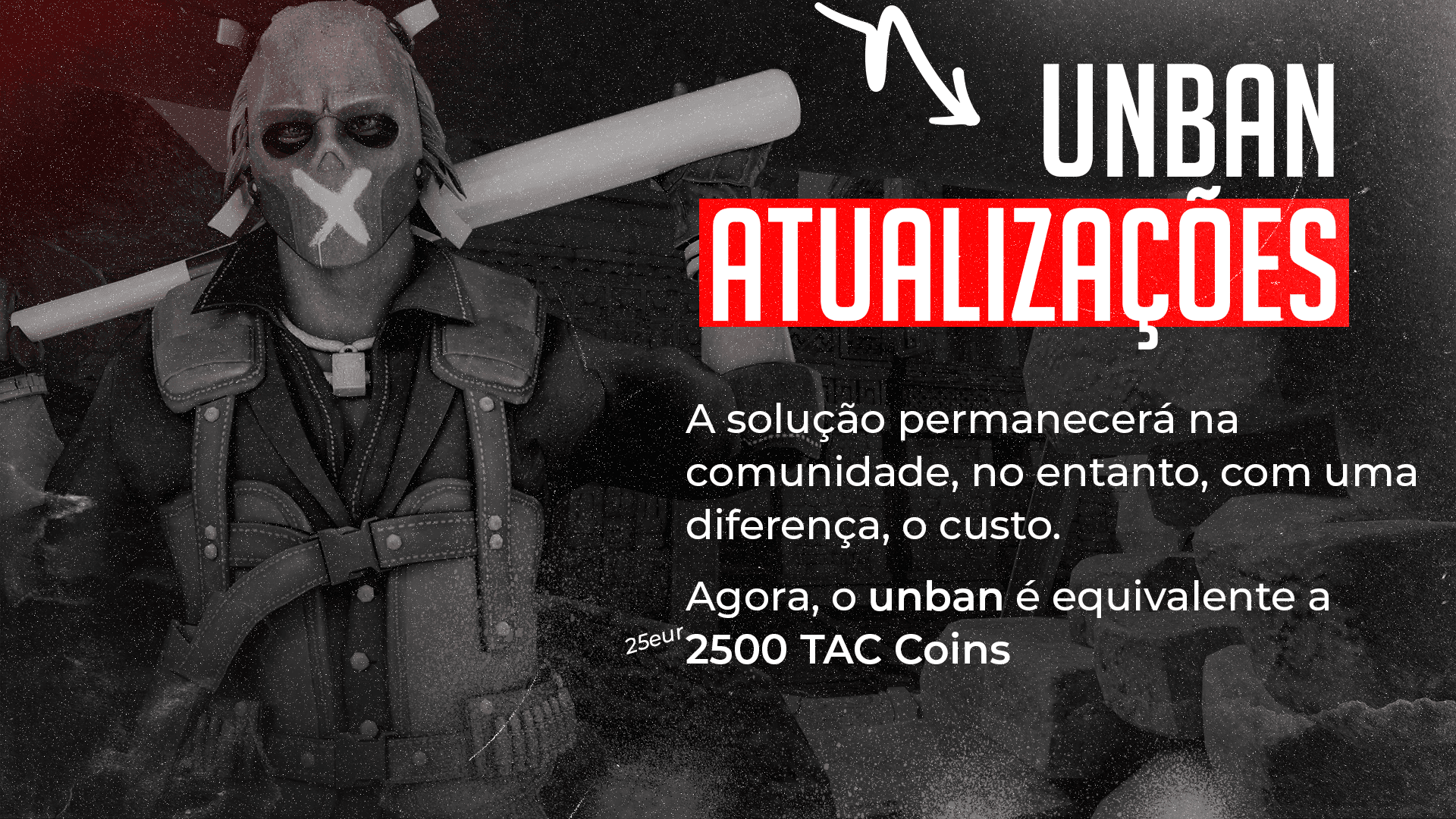 Atualização no Sistema de UNBAN da Tuga Army