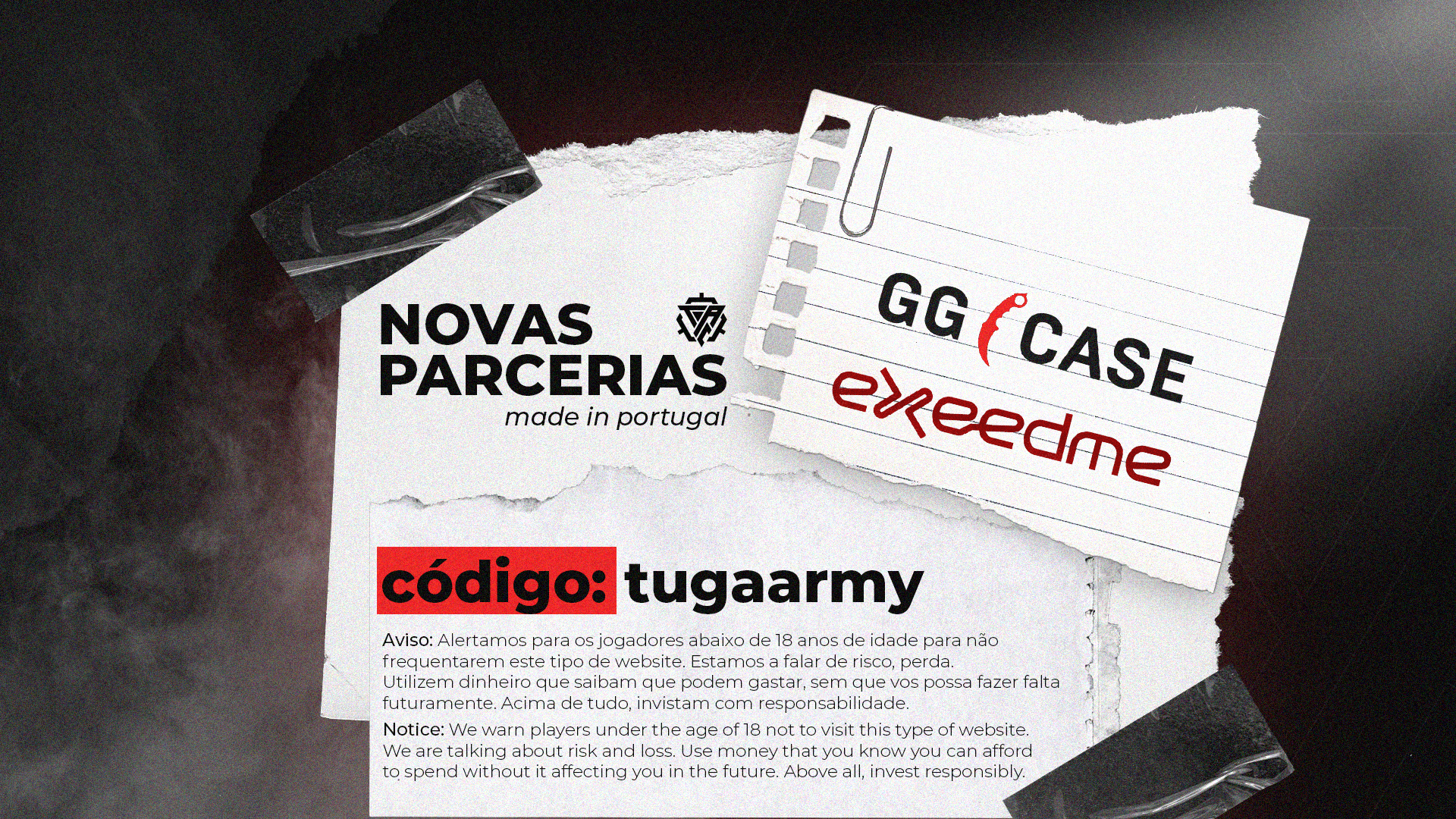 Novas parcerias - Exeedme e GGCase